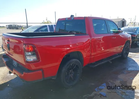 2021 Ram 1500 Lone Star 4X2 5'7 Box z USA, uszkodzony, nr VIN 1C6RREFT3MN690516